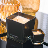 Ladenac Minimal Isles Eoliennes Black Square Jar Candle Large